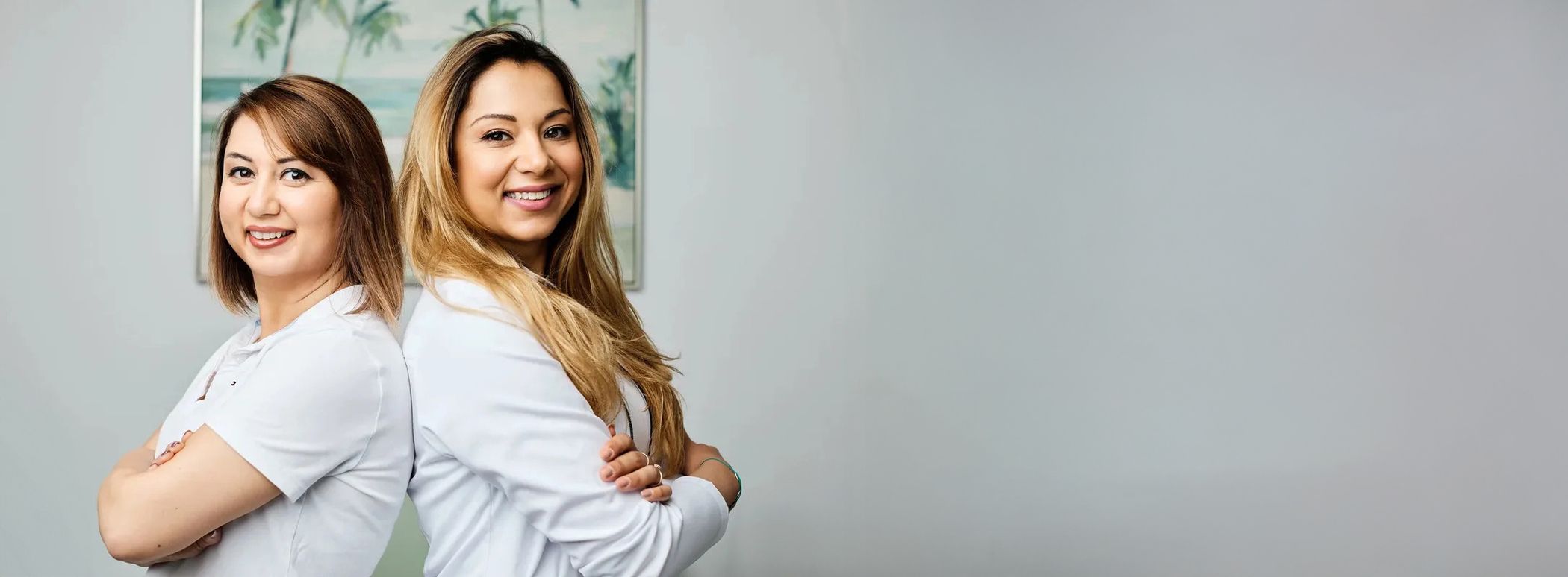 Portraitbild der beiden Ärztinnen